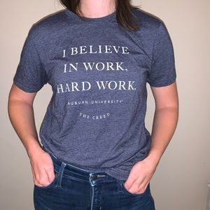 Scarlett & Gold Auburn Creed T-shirt